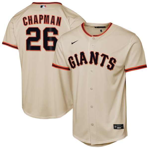 Matt Chapman San Francisco Giants Nike Youth Home Replica Jersey - Cream