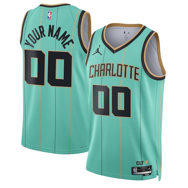 Charlotte Hornets Jordan Brand Unisex 2024/25 Custom Swingman Jersey - City Edition - Mint