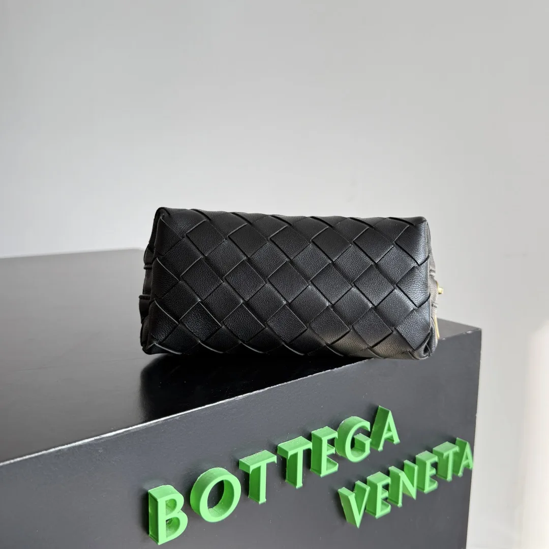 Bottega Veneta Pink Intrecciato Woven Leather Top Handle Bag product photo from LabelPicks