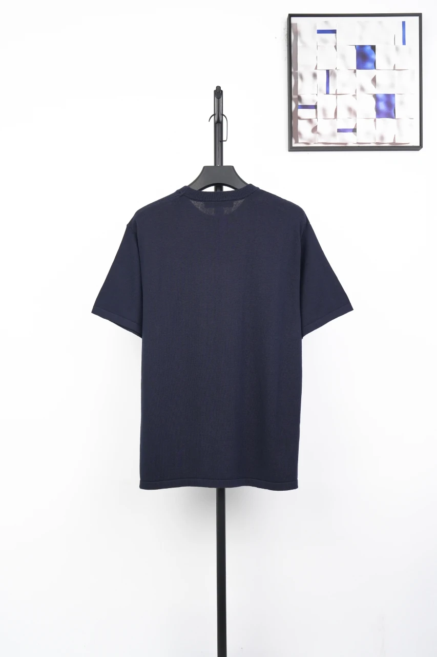Louis Vuitton Navy Heart Jacquard T-Shirt product photo from LabelPicks