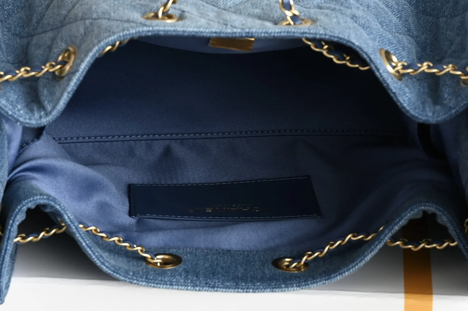 Chanel Blue Denim Shoulder Bag product photo from LabelPicks