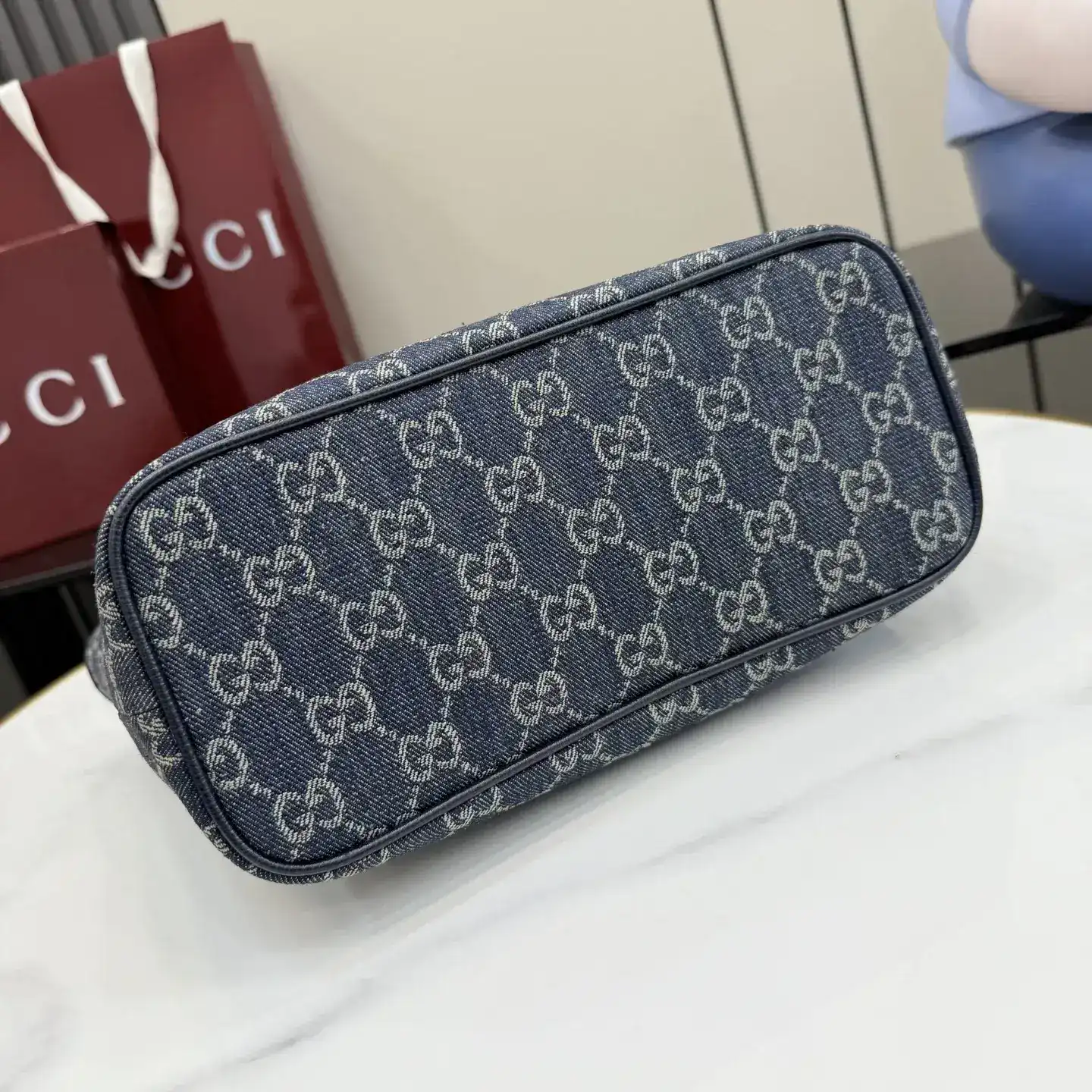 Gucci Blue Generation Nylon Tote Bag product photo from LabelPicks