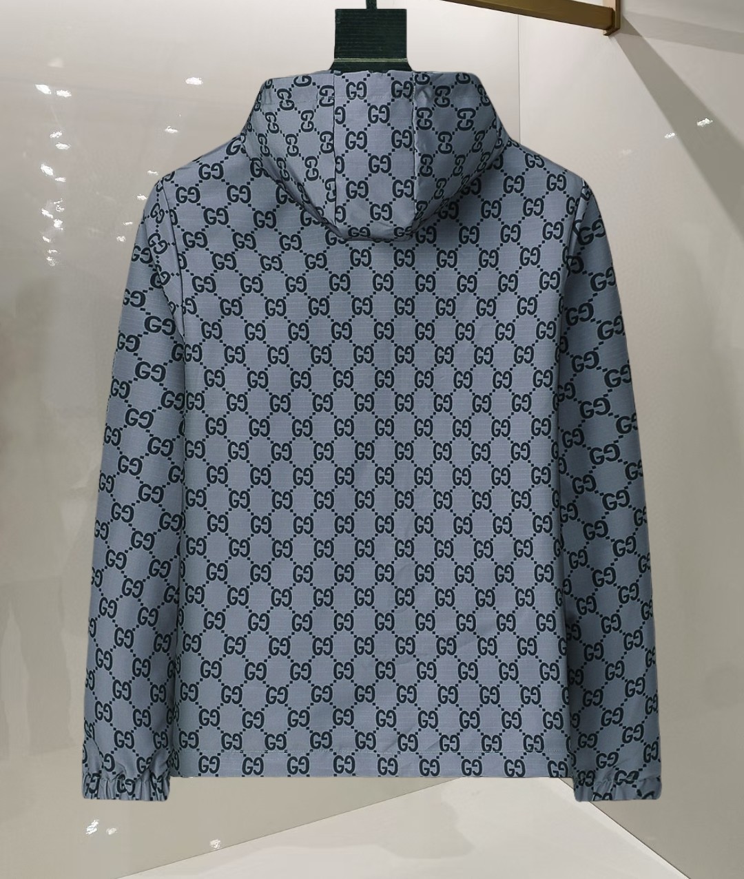 Classic Full Print Long Sleeve Zipper Jacket