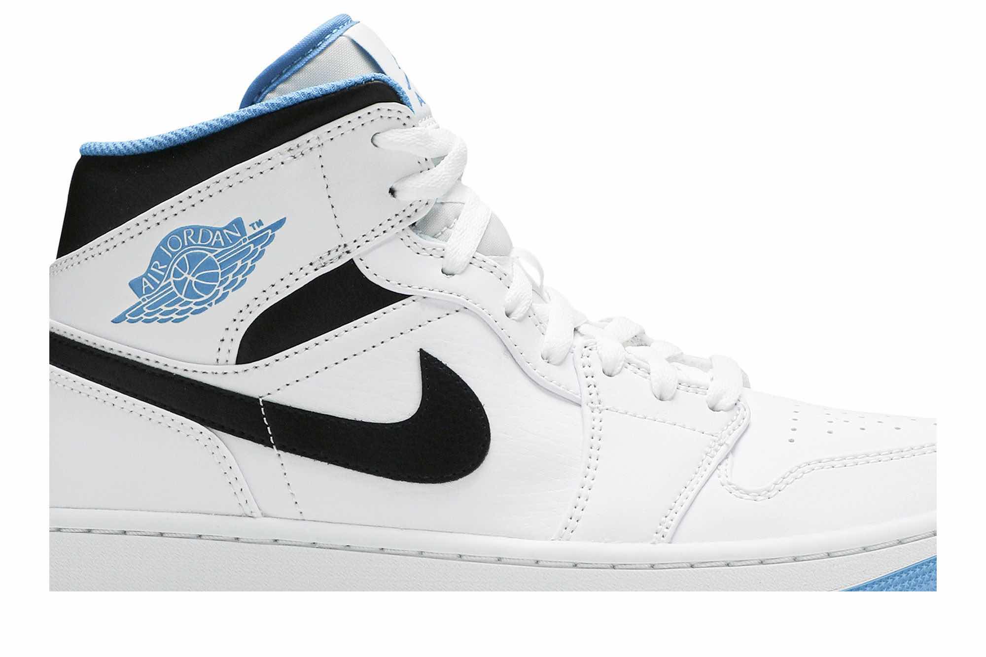 Air Jordan 1 Mid ‘Laser Blue’ 554724-141