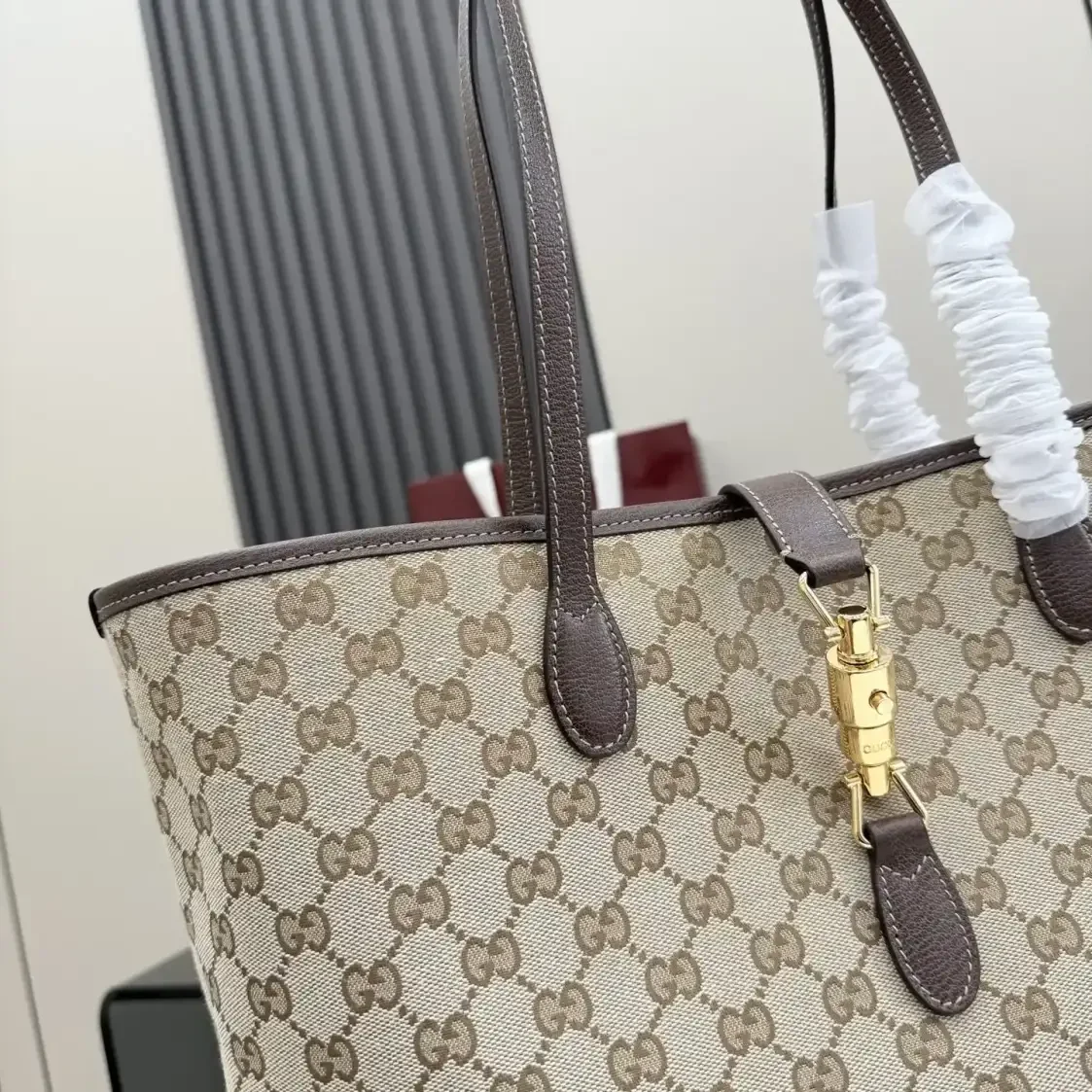 Gucci Brown Jackie Quilted Leather Tote Bag product photo from LabelPicks