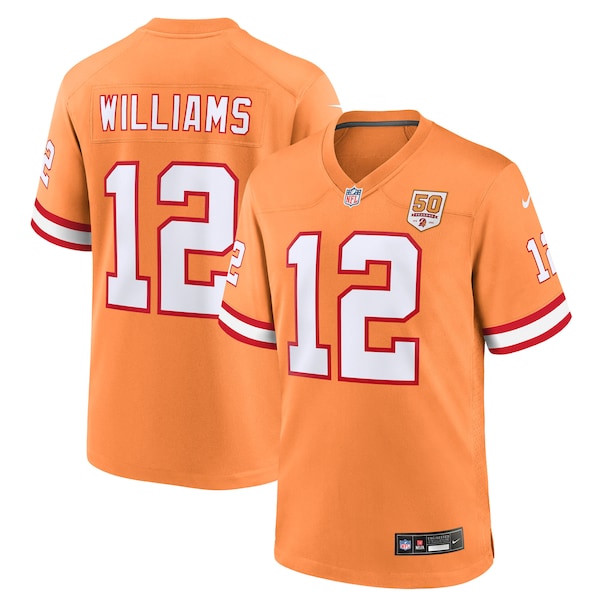 Doug Williams  Tampa Bay Buccaneers Nike 50th Season Game Jersey - Creamsicle