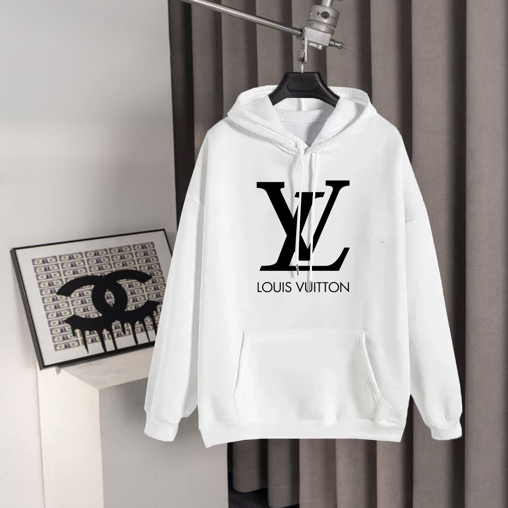 Classic Letter Print Long Sleeve Hoodies