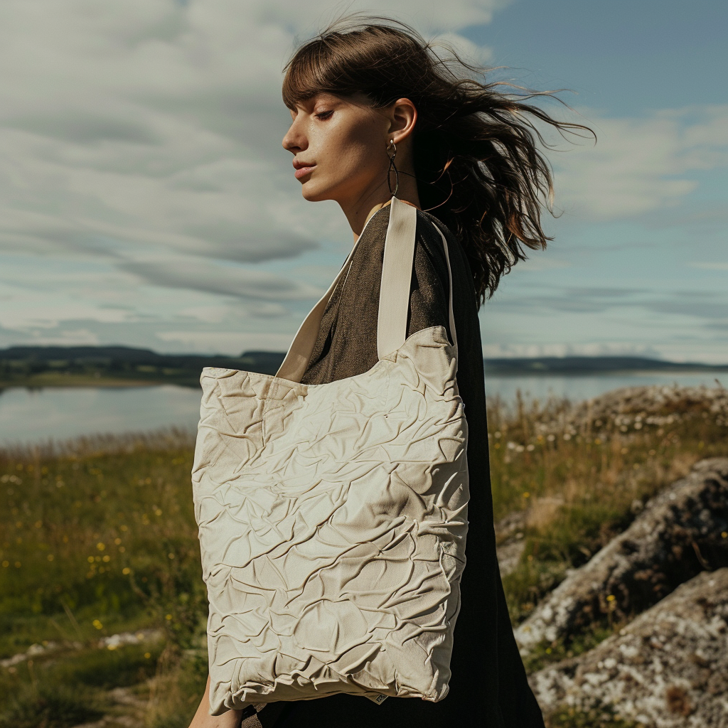 Texture Tote Bags