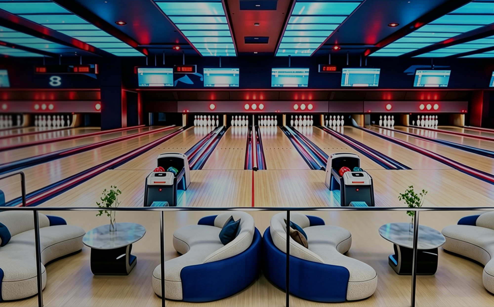 One-Stop Customized Bowling Center Solution - Turnkey Bowling Alley Solution - SunEye