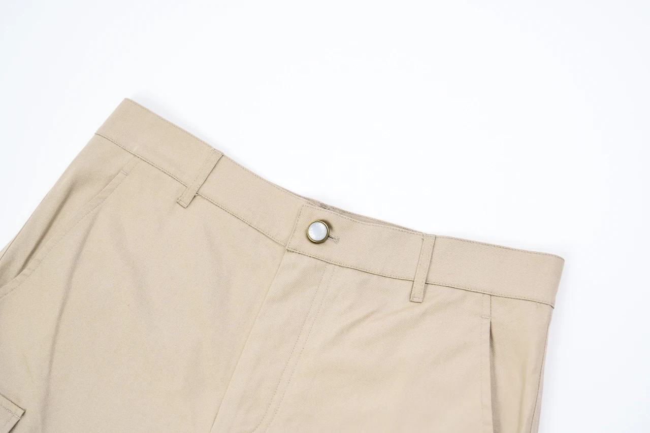 Louis Vuitton Khaki Multi Pocket Embroidered Cargo Pants product photo from LabelPicks