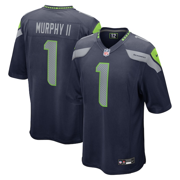 Byron Murphy II Seattle Seahawks Nike 2024 NFL Draft First Round Pick Player Game Jersey - College Navy