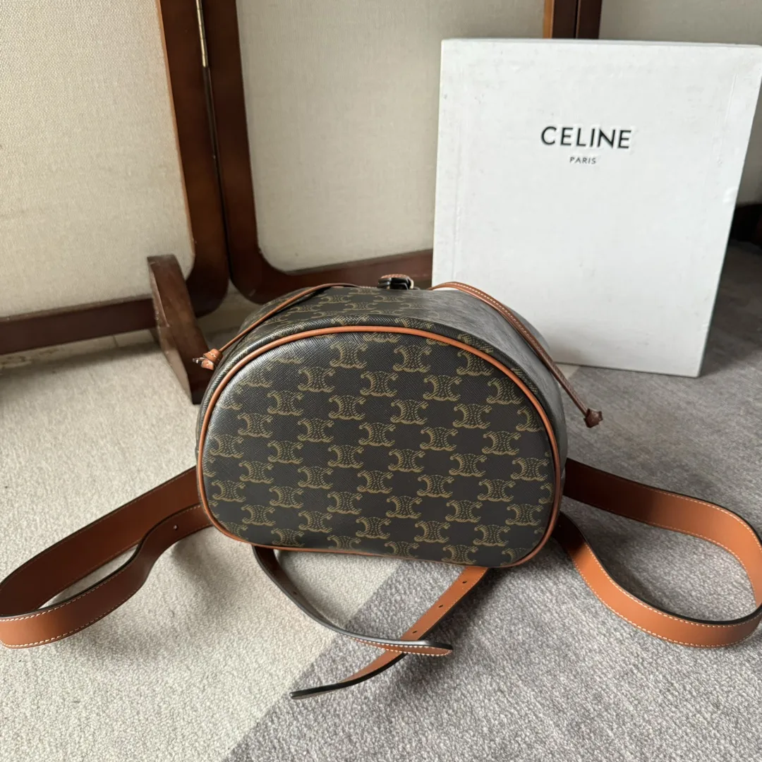 Celine Folco Triomphe Canvas Backpack product photo from LabelPicks