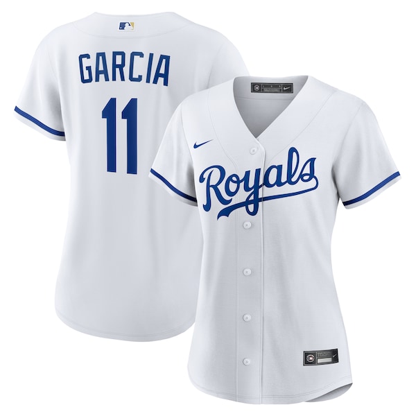 Maikel Garcia Kansas City Royals Nike Women's Home Replica Jersey - White