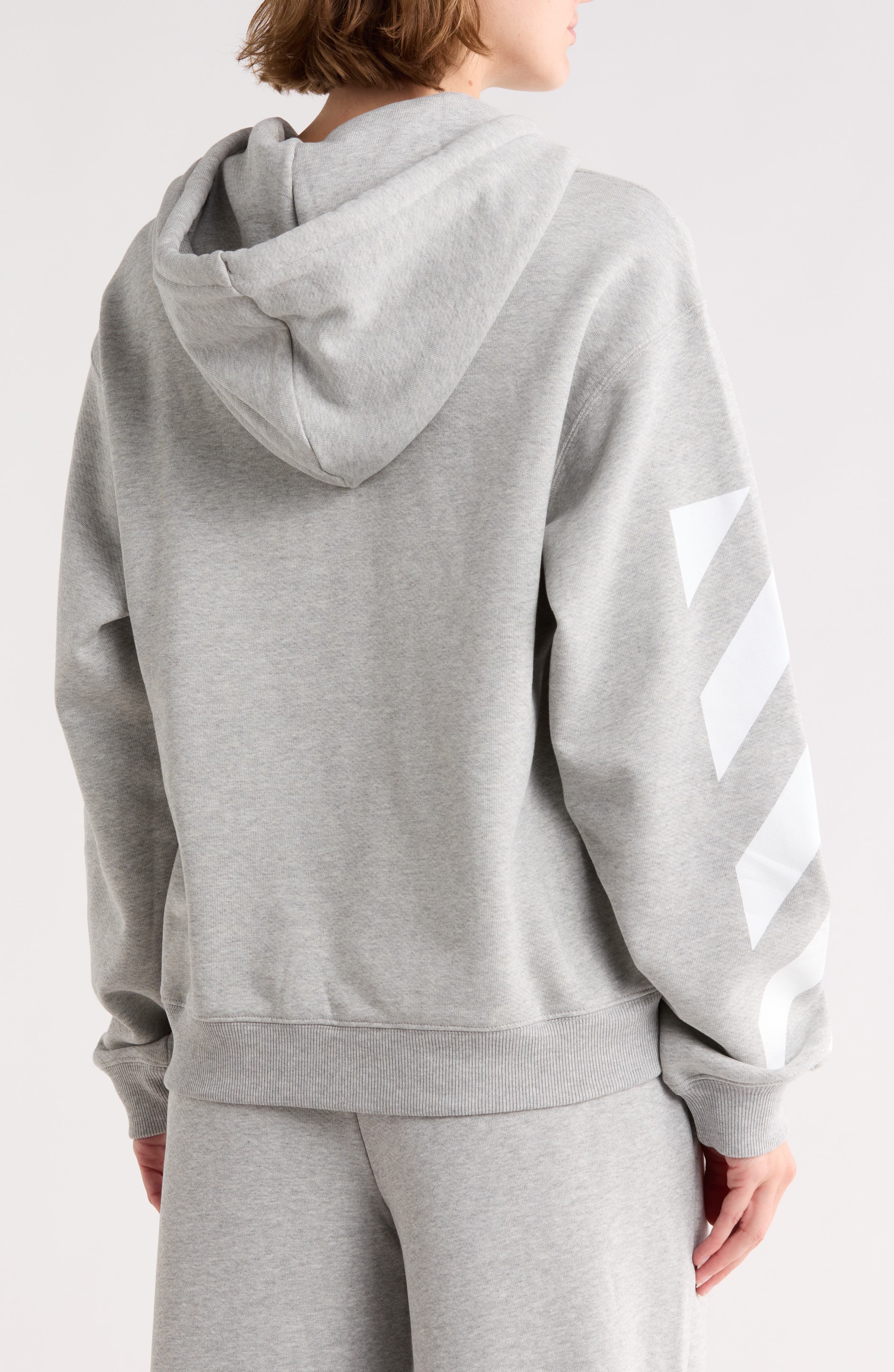 Off-White Cotton Hoodie