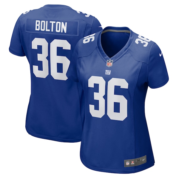 Curtis Bolton New York Giants Nike Women's  Game Jersey -  Royal
