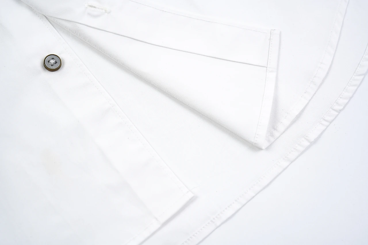 Louis Vuitton White 1854 Satin Embroidered Long Sleeve Shirt product photo from LabelPicks