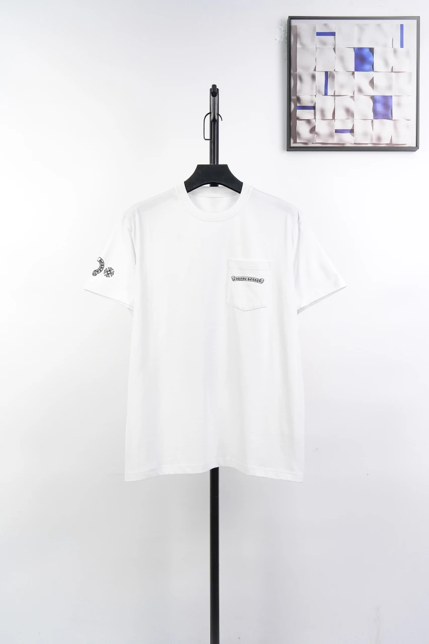 Chrome Hearts White Pink Dagger Sanskrit T-Shirt product photo from LabelPicks