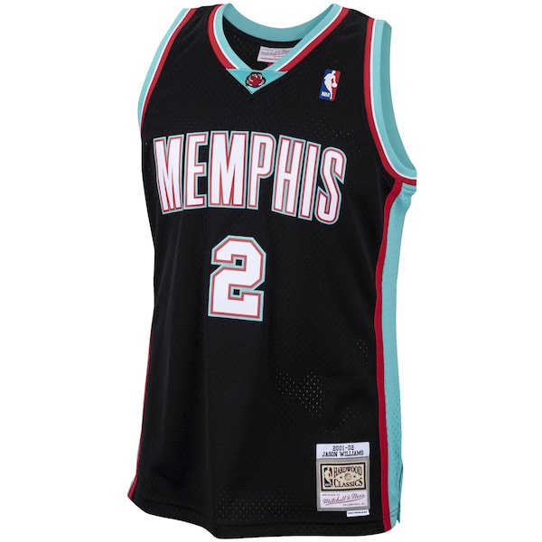 Jason Williams Memphis Grizzlies 2001/02 Hardwood Classics Swingman Jersey - Black