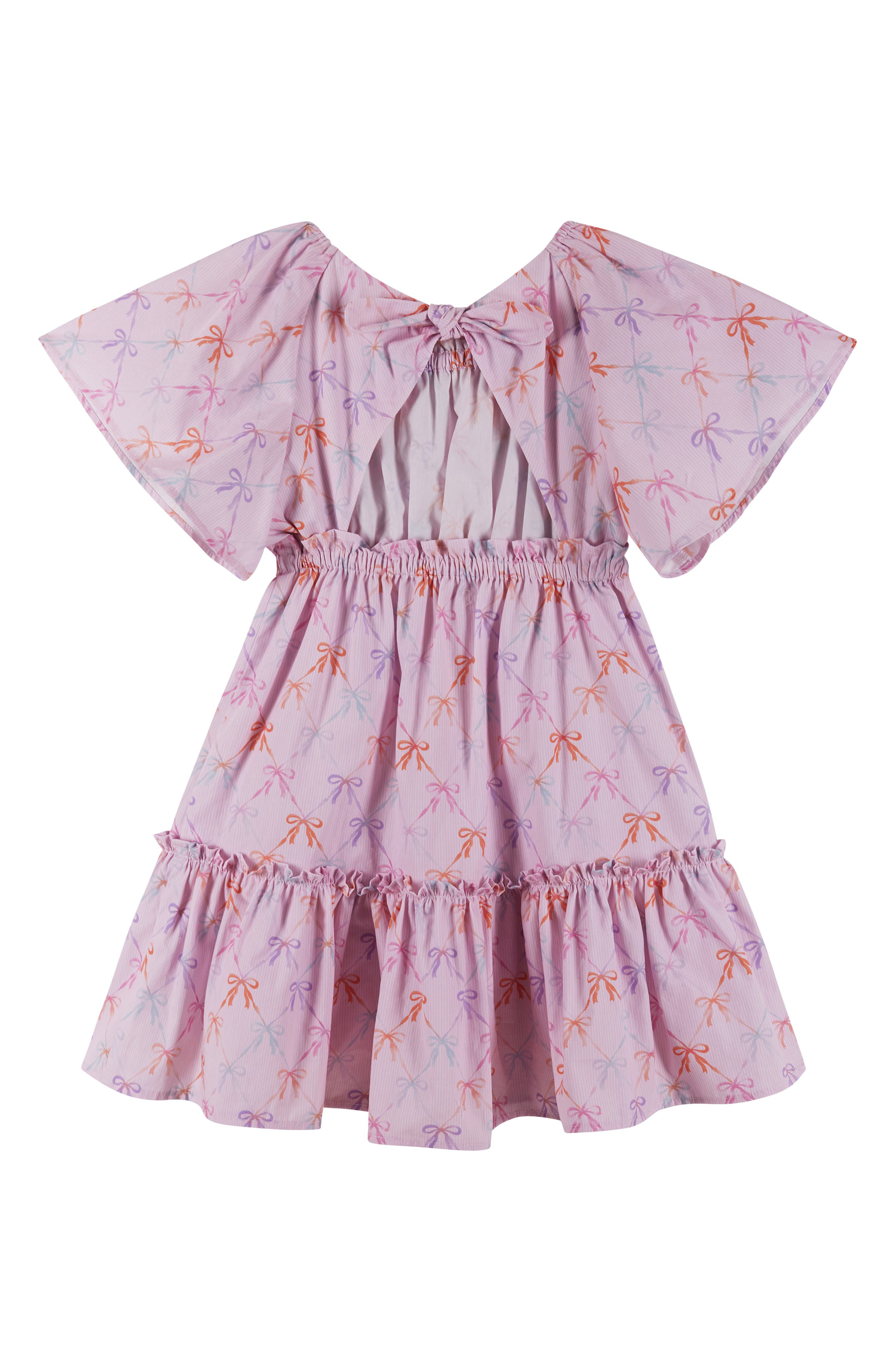 Andy & Evan Kids' Flutter Sleeve Dress