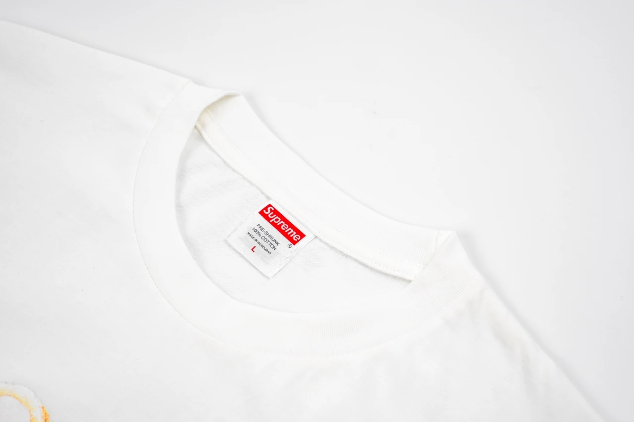 Supreme White Crying Bear Graphic T-Shirt product photo from LabelPicks