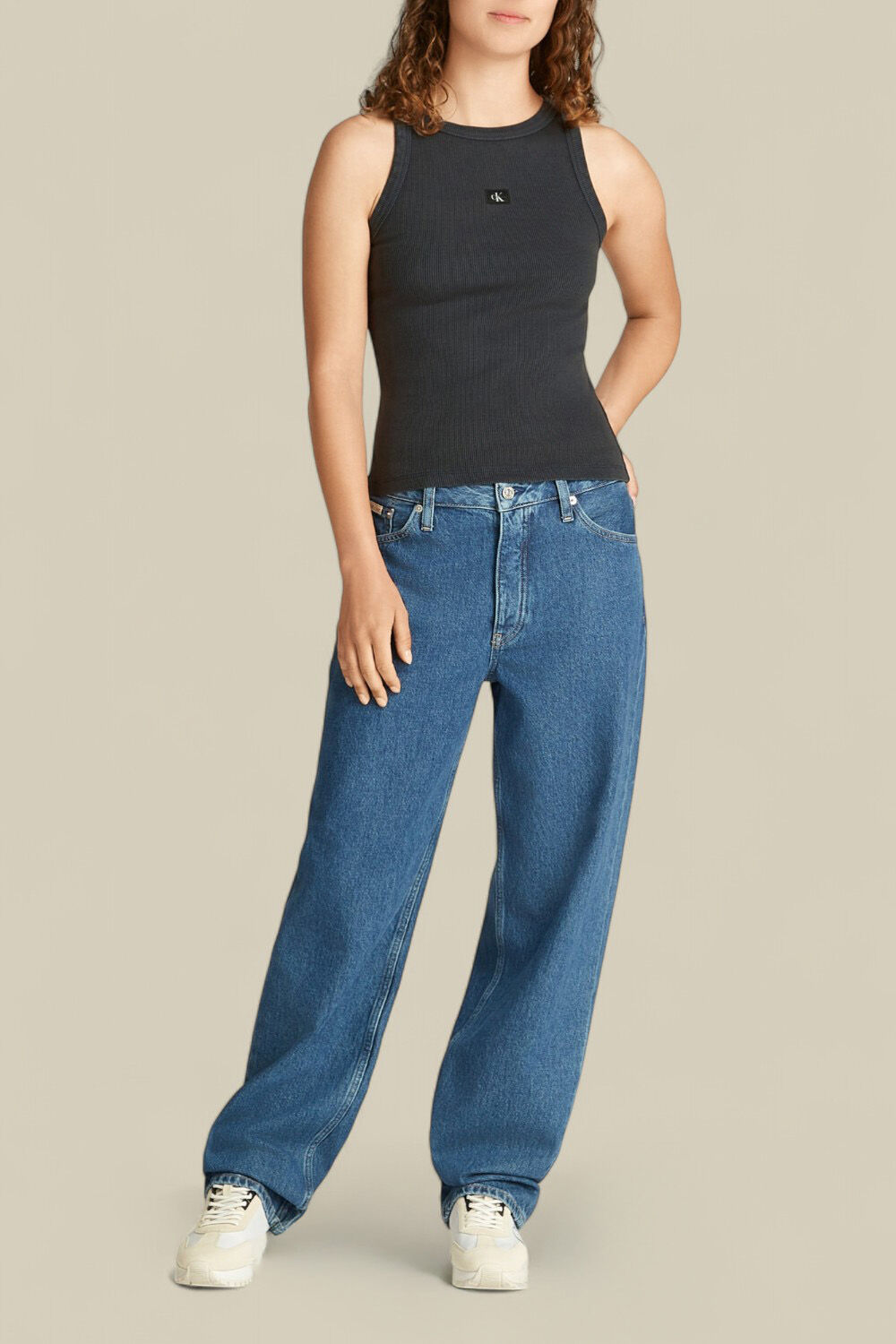 CALVIN KLEIN גופיית ריב