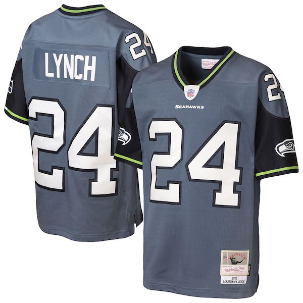 Marshawn Lynch Seattle Seahawks  Youth Legacy Jersey - Blue