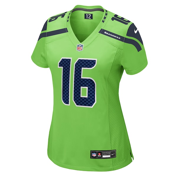 Tyler Lockett Seattle Seahawks Nike Women's  Game Jersey - Neon Green