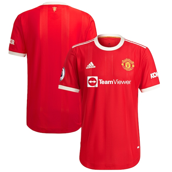 Manchester United adidas 2021/22 Home Authentic Jersey - Red