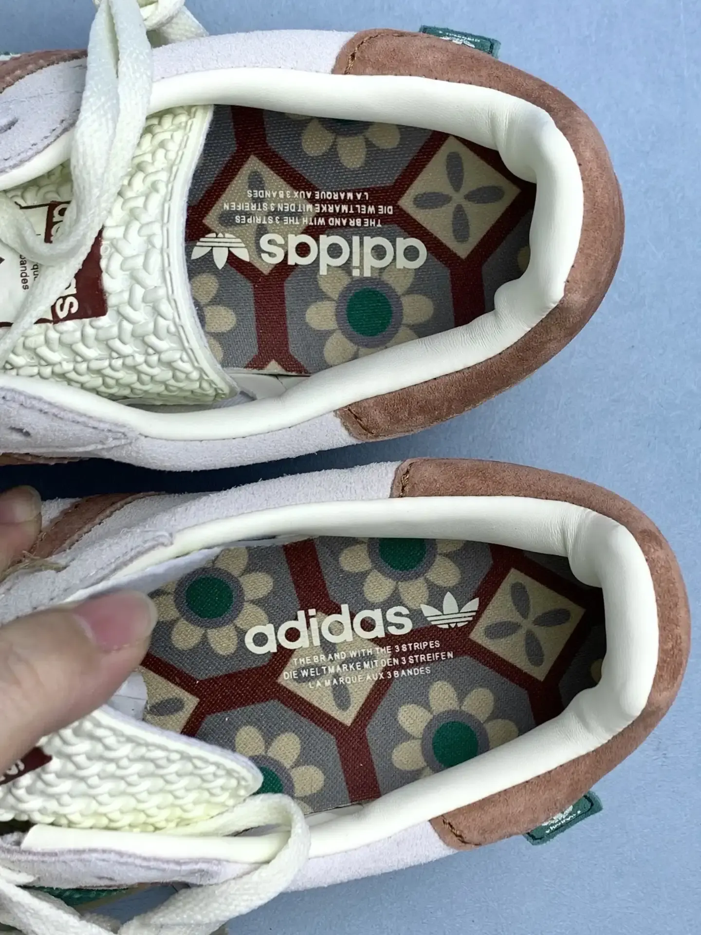 adidas Gazelle Bold Cream White Collegiate Green Shoes product photo from LabelPicks