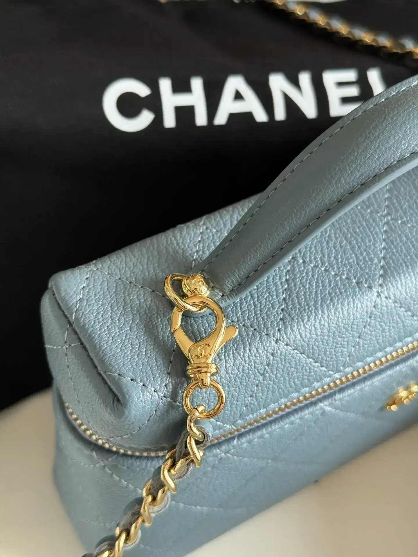 Chanel Lambskin Top Handle Bag product photo from LabelPicks