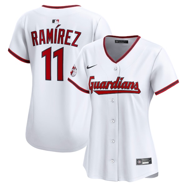 José Ramírez Cleveland Guardians Nike Women's Home Limited Player Jersey - White