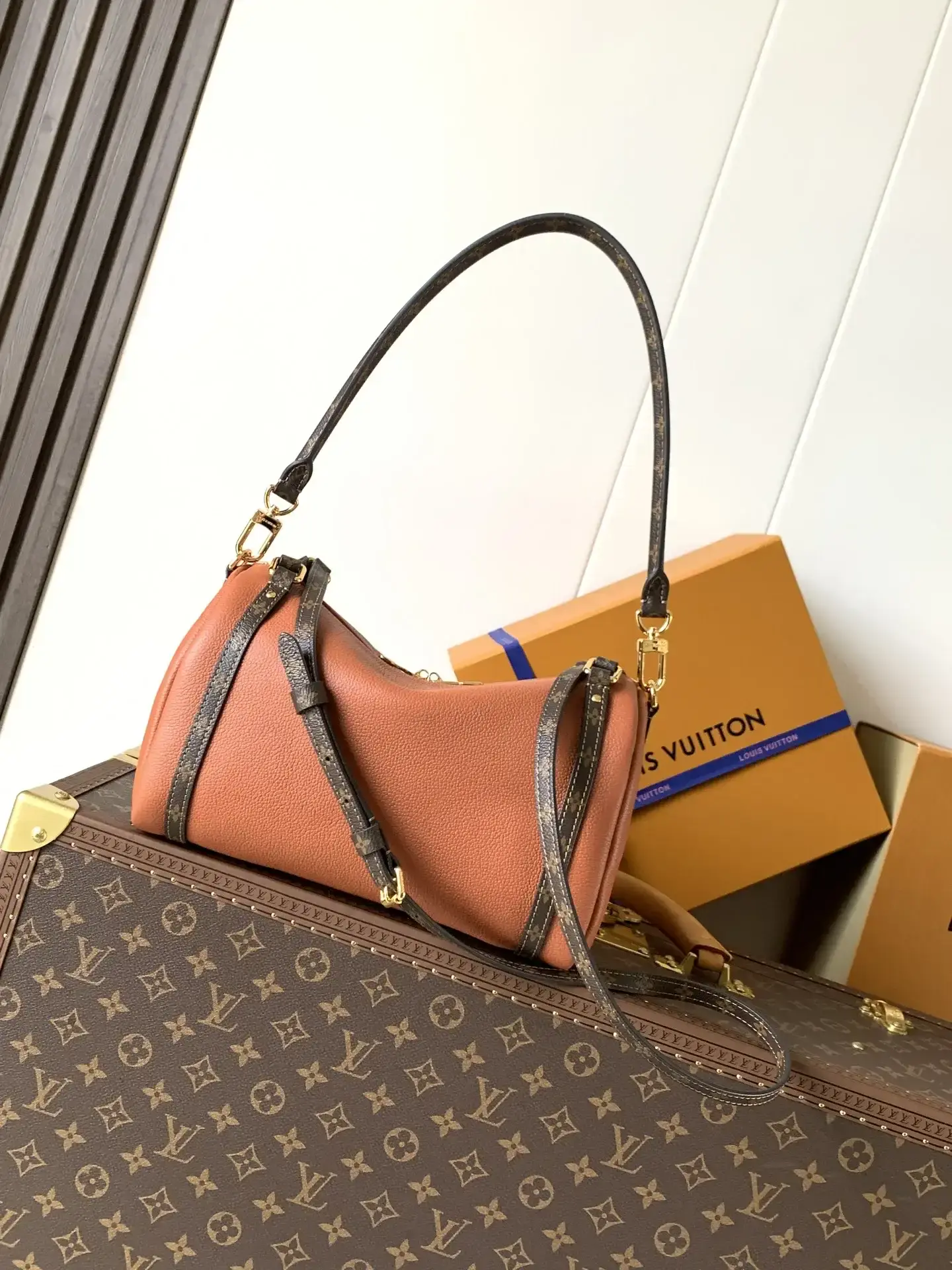 Louis Vuitton Black Keepall Monogram Canvas Top Handle Bag product photo from LabelPicks