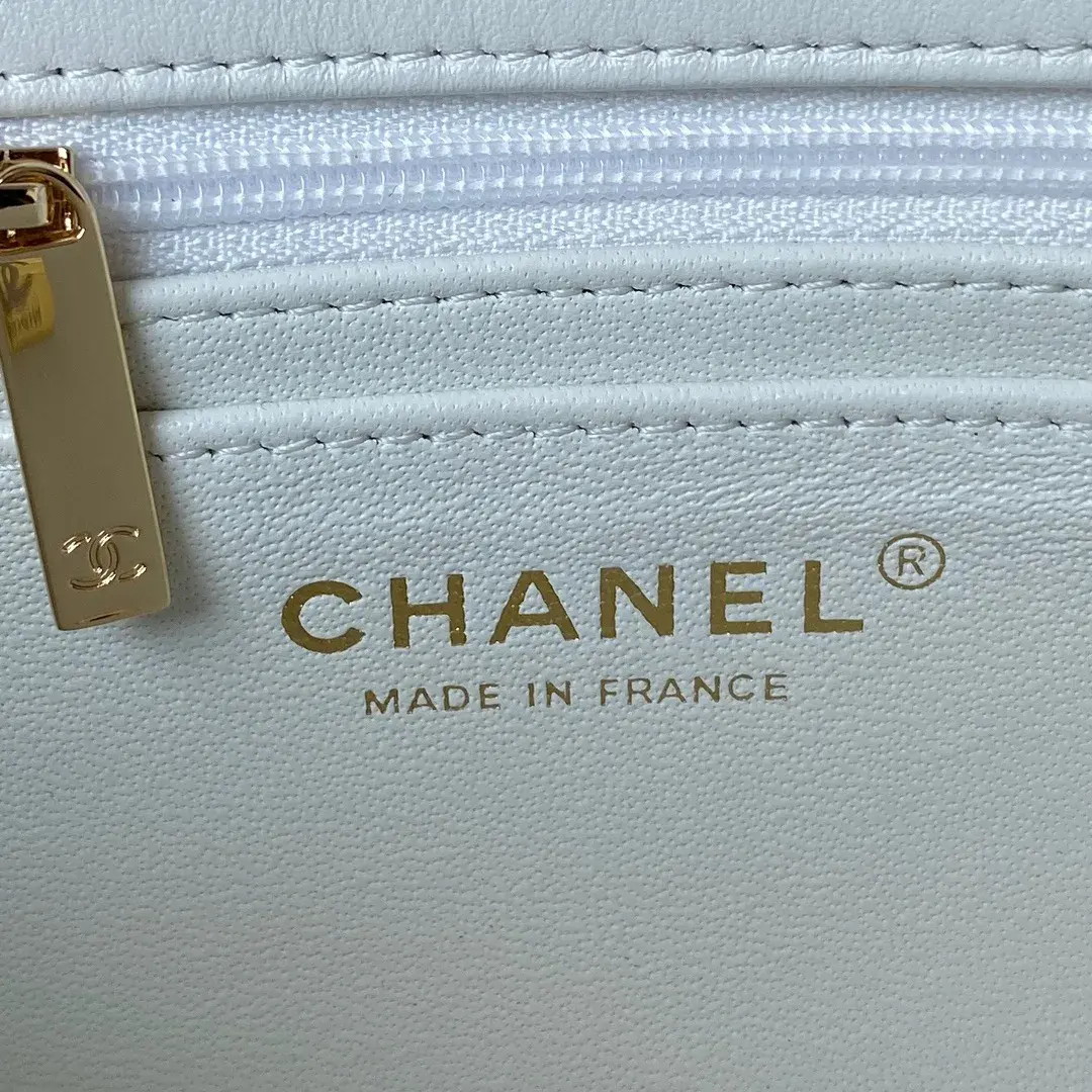 Chanel Quilted Leather Classic Flap Top Handle Bag product photo from LabelPicks