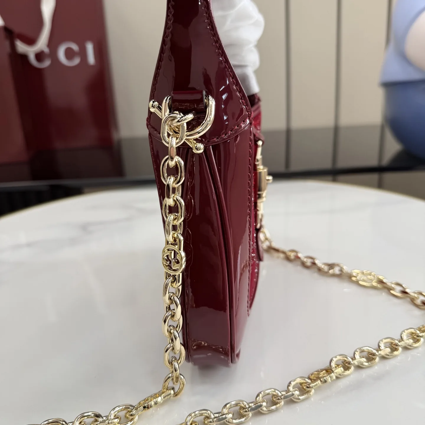 Gucci Satin Jackie Crossbody Bag product photo from LabelPicks