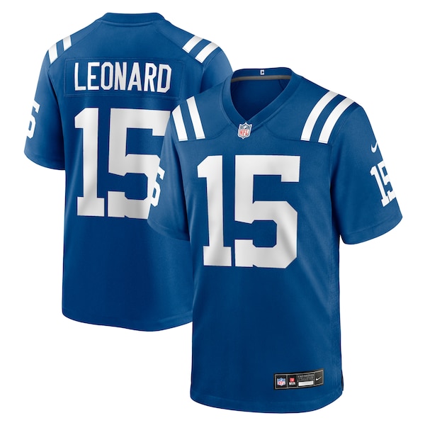Riley Leonard Indianapolis Colts Nike Team Game Jersey -  Royal
