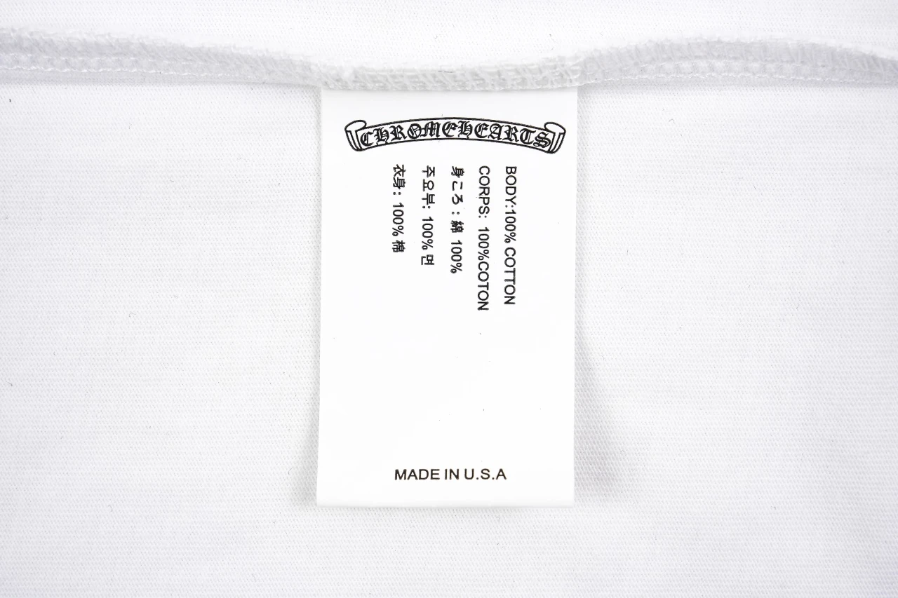 Chrome Hearts White Las Vegas Letter Graphic T-Shirt product photo from LabelPicks