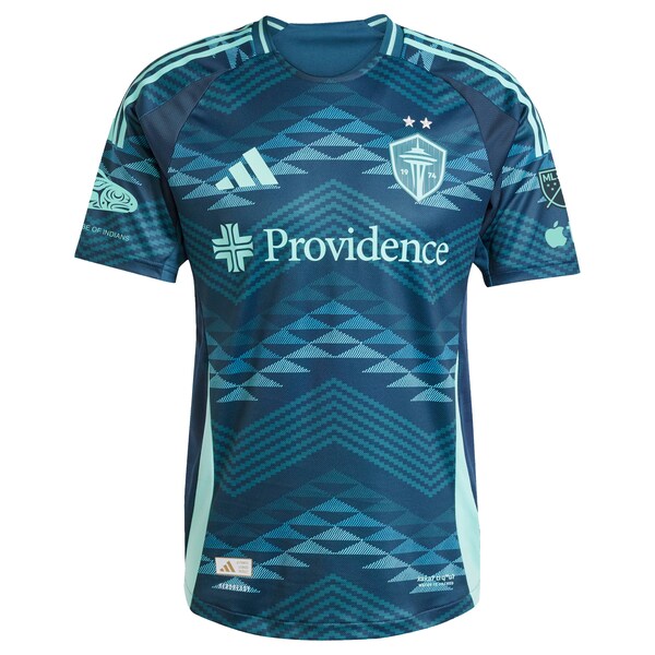 Jesus Ferreira Seattle Sounders FC adidas 2025 The Salish Sea Kit Authentic Player Jersey - Blue