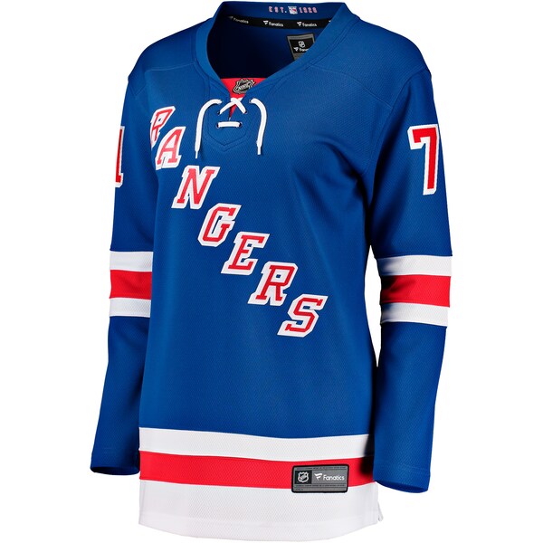 Juuso Parssinen New York Rangers  Women's Home Breakaway Player Jersey - Blue