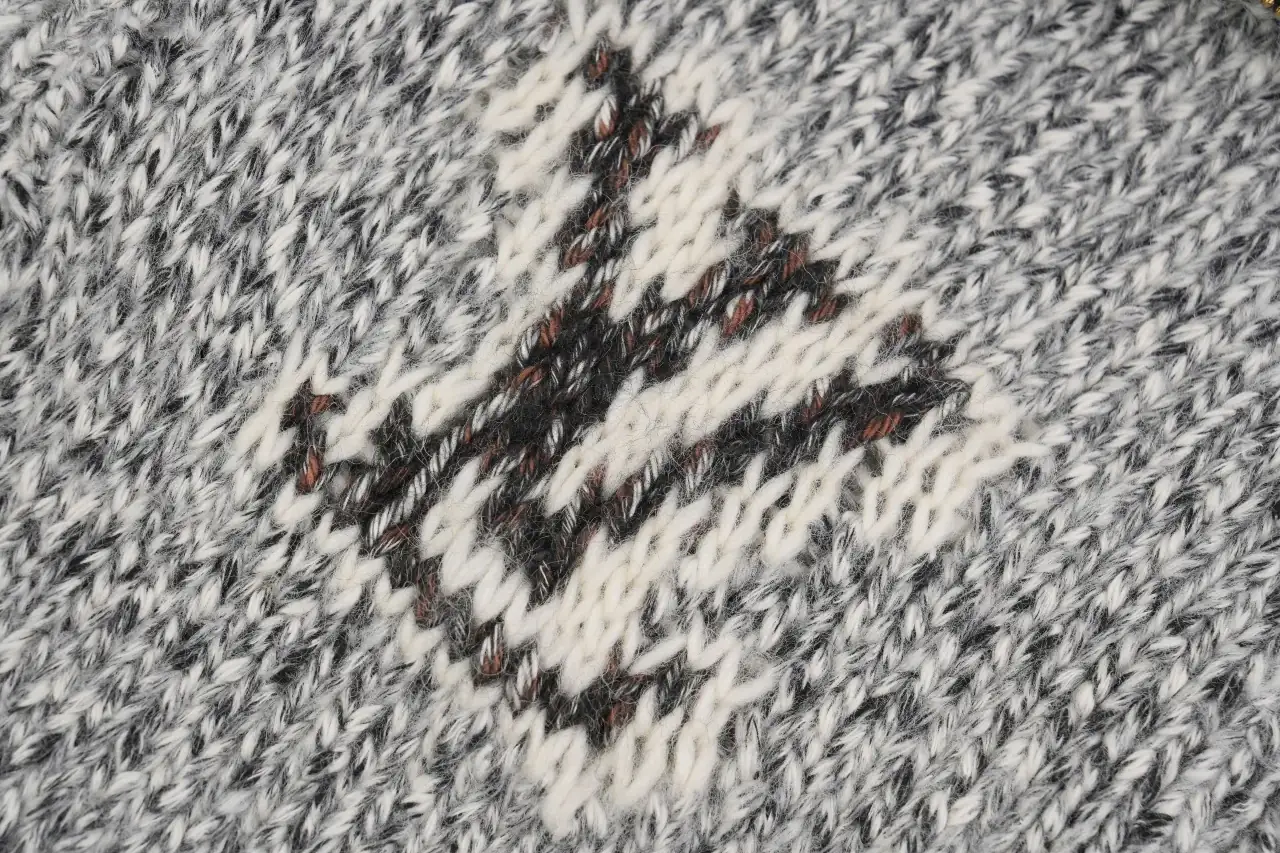 Louis Vuitton Grey Fishing Graphic Collared Sweater Jacket product photo from LabelPicks