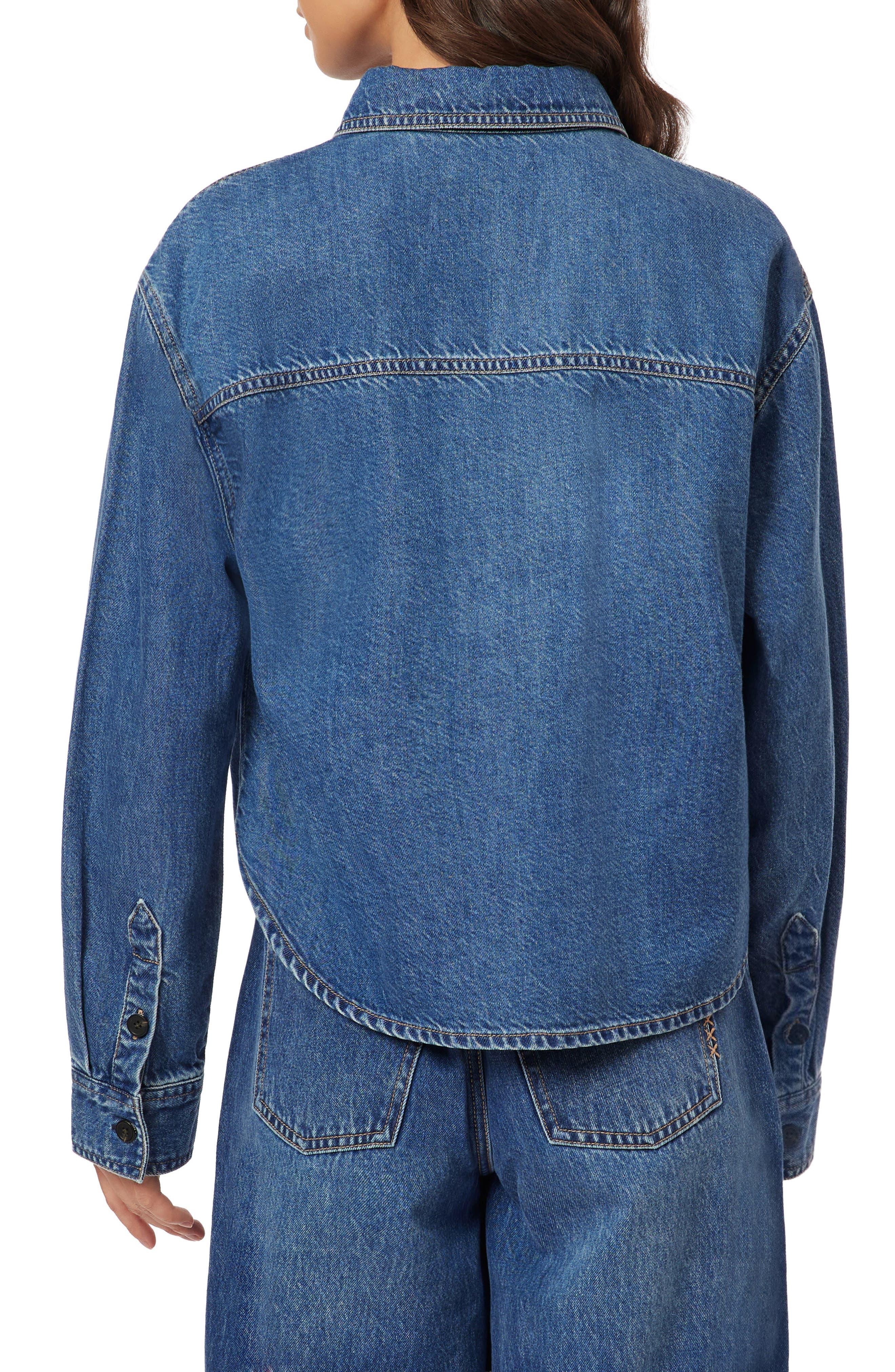 Scotch & Soda The Crop Denim Shirt