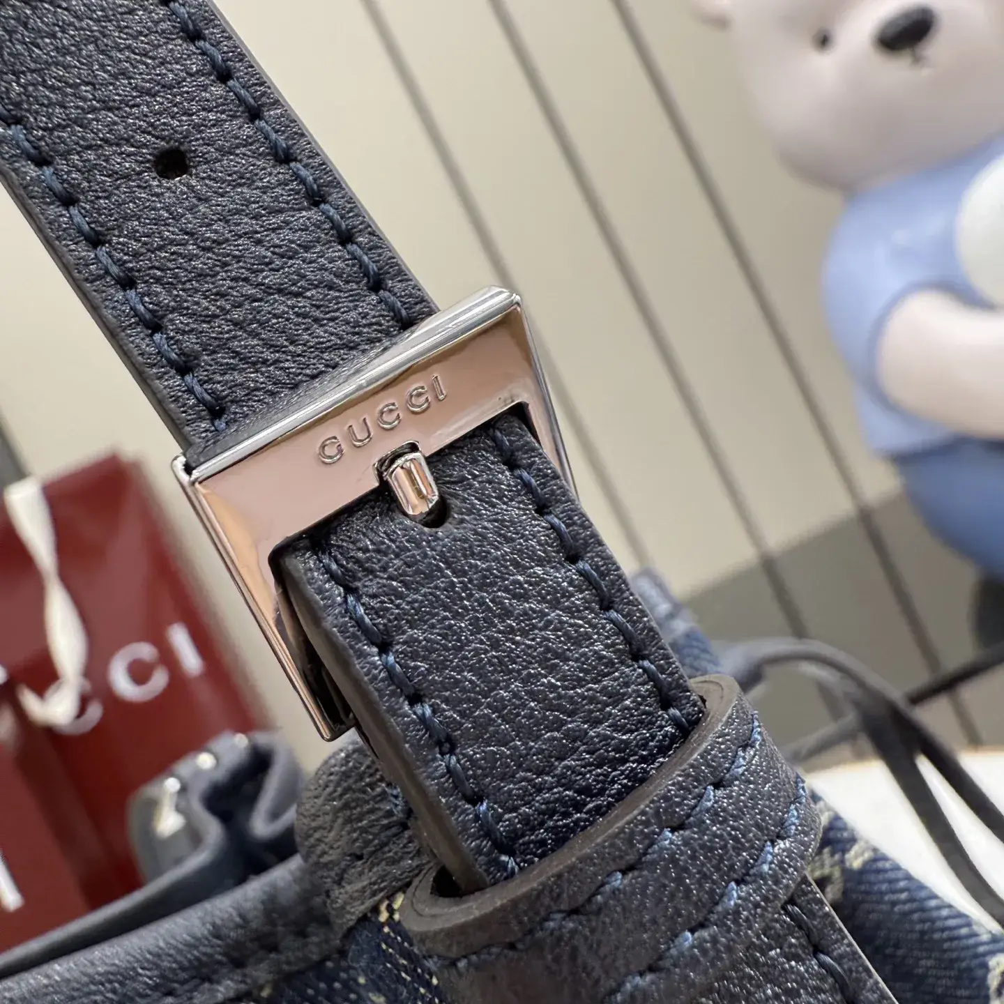 Gucci Generation Blue Nylon Crossbody Bag product photo from LabelPicks