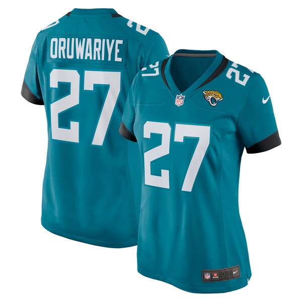Amani Oruwariye Jacksonville Jaguars Nike Women's  Game Jersey -  Teal