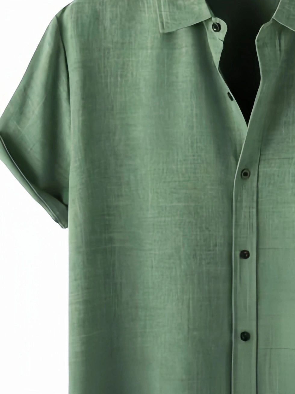 Smiling Face Short Sleeve Casual Shirt