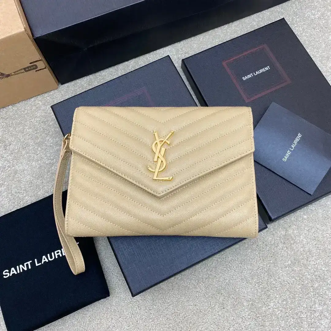 Saint Laurent Calfskin Clutch product photo from LabelPicks