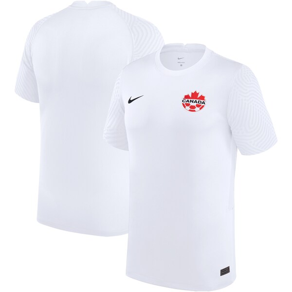 Canada Soccer Nike Away Replica Jersey - White