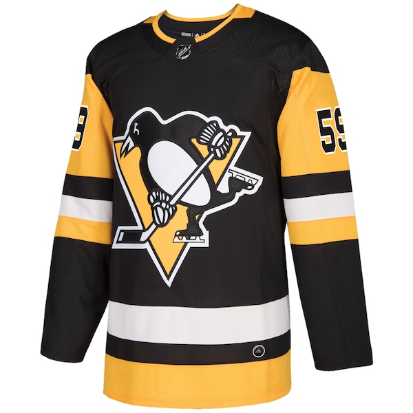 Jake Guentzel Pittsburgh Penguins adidas Authentic Player Jersey - Black