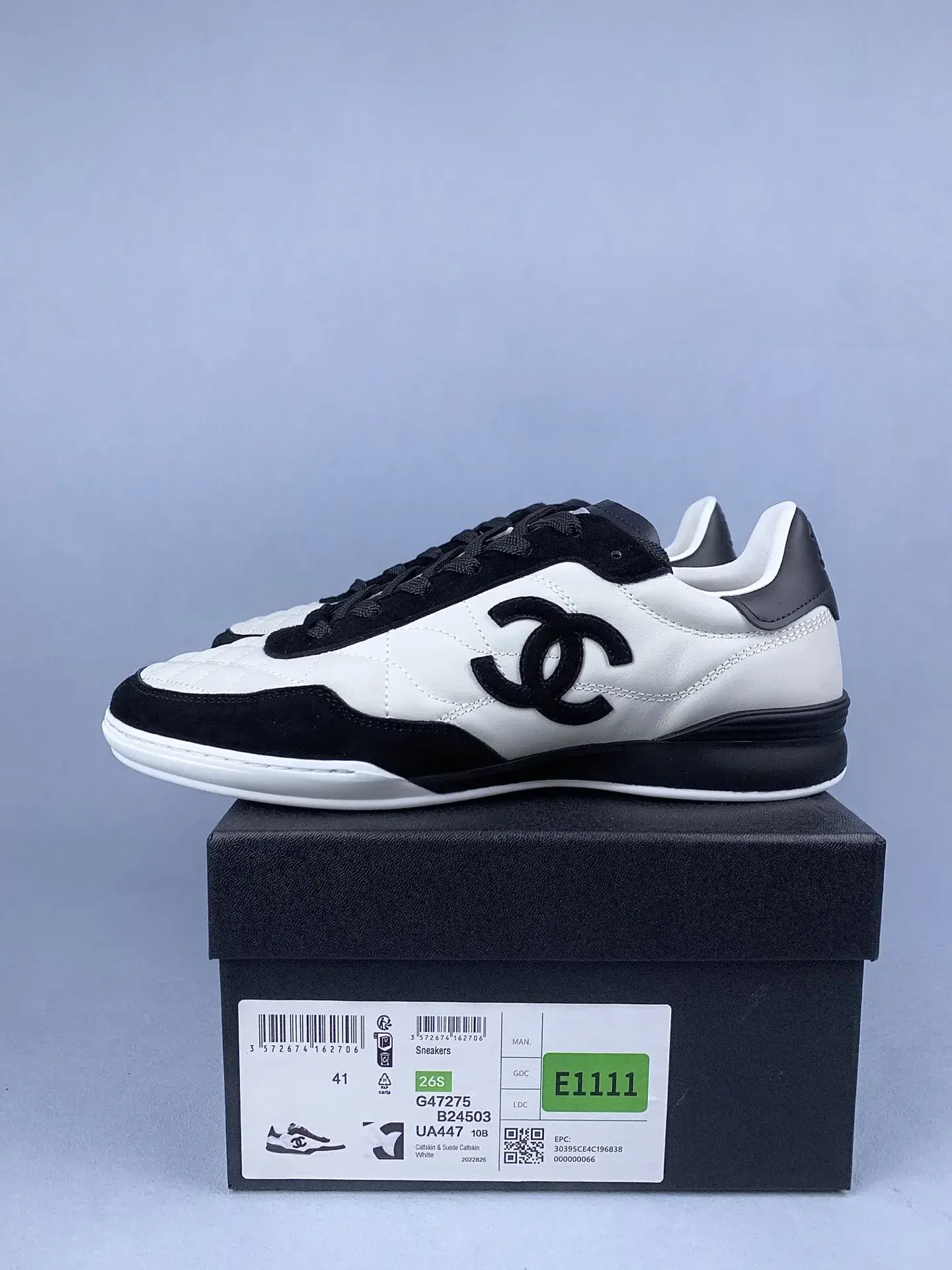 CHANEL Sneakers Calfskin & Suede Kidskin product photo from LabelPicks