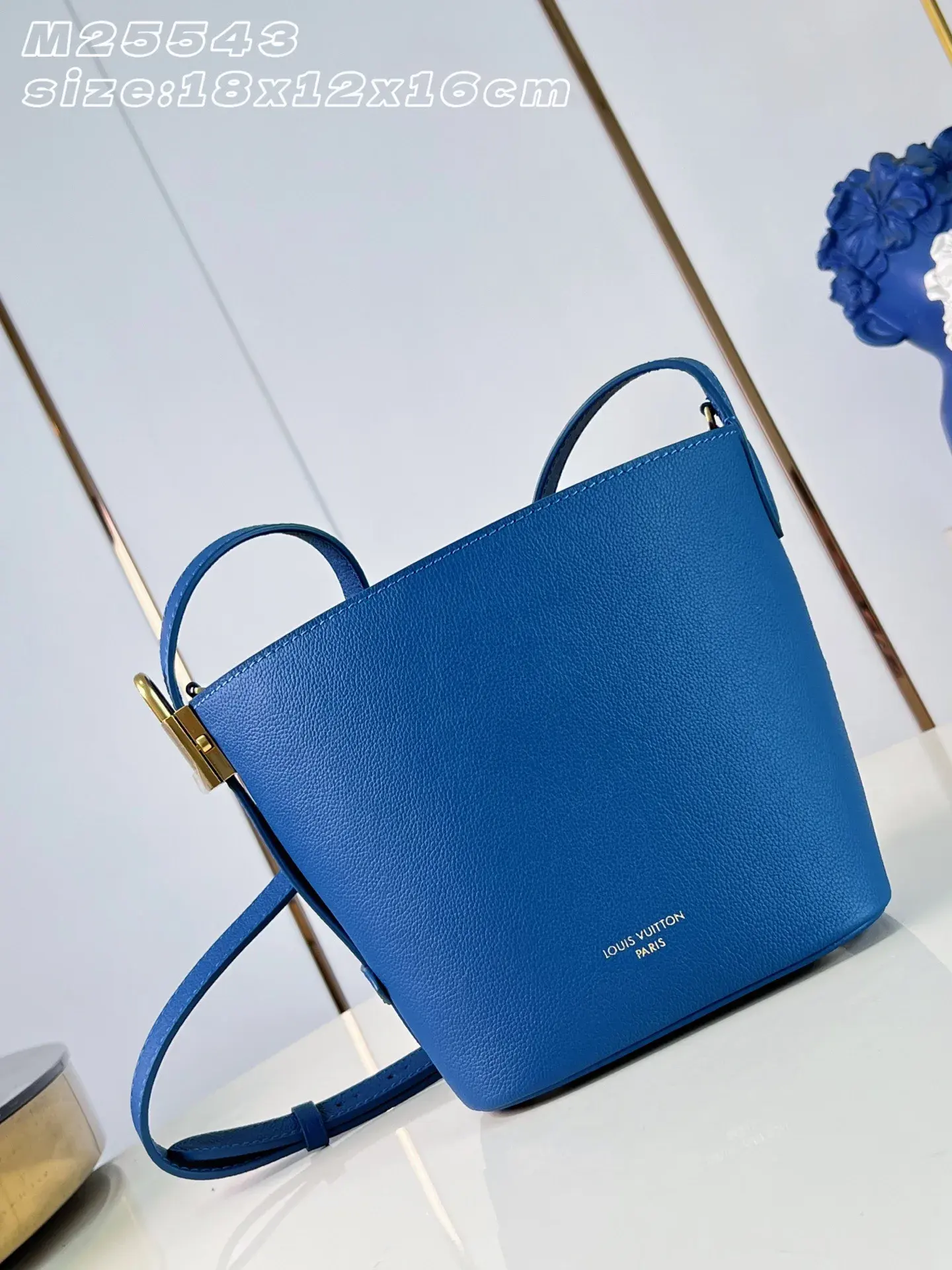 Louis Vuitton Grained Leather Bucket Bag product photo from LabelPicks