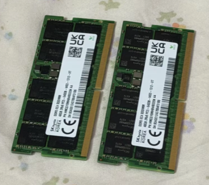 DDR5 RAM Samsung 32GBx1 DDR5 ECC RAM 5600MHz for laptop Like New (each - GreshamTech