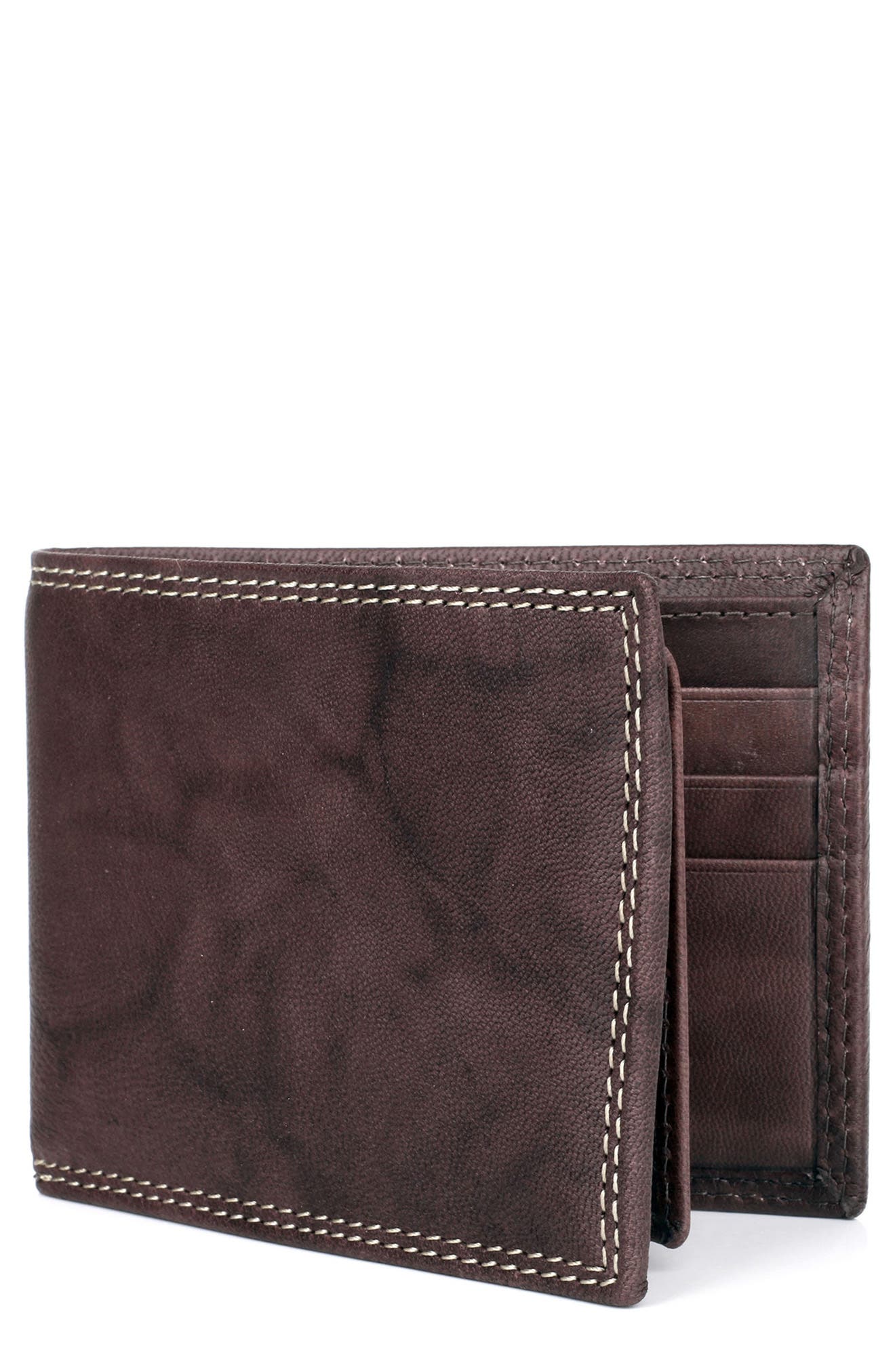BUXTON Credit Card RFID Leather Billfold Wallet
